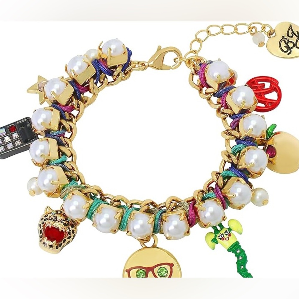 Betsey Johnson charm bracelet